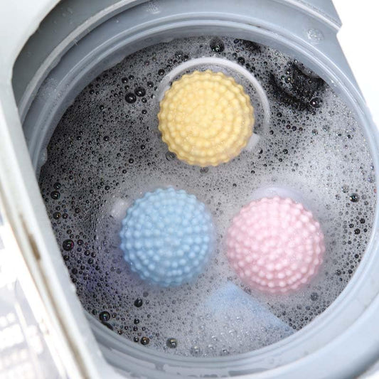Laundry Hair Filter Ball with Floating Mesh Bag, Washing Machine Lint Catcher and Cleaning Ball for Clothes Care - color: Blue, size: One size