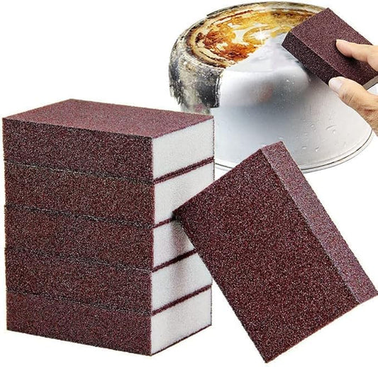 1 Pack Upgraded Emery Magic Wipe Sponge, Nano Carborundum Cleaning Sponge - color: Brown, size: Basic Style 2.5cm thick(Upgraded)-1Pcs