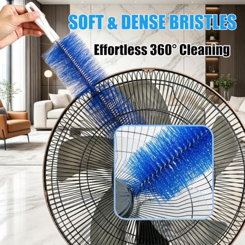 Bendable Microfiber Head (Blue 2 Pcs)