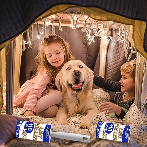 BAILALIBO Lint Roller for Pet Hair, 1100 Sheets