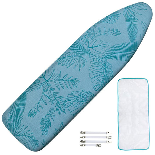 Ironing Board Cover and Pad, Standard Size 15x54, Extra Thick - color: Tropical, size: 15" x 54"