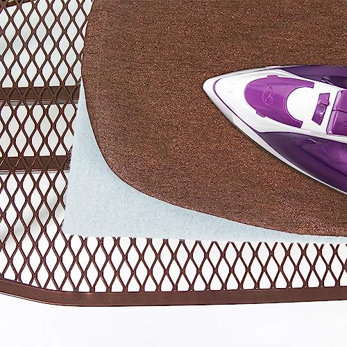 Duwee Deluxe Ironing Board Padding Only,10mm Thicken Felt Padding - size: 18"×50"