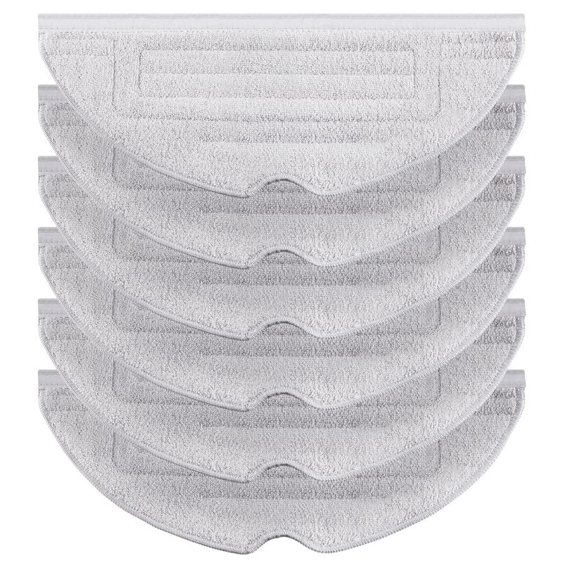 6 Pcs Mop Pad for Roborock S8/S8+/S7/S7+/MaxV/Plus/Ultra/Pro Ultra Vacuum